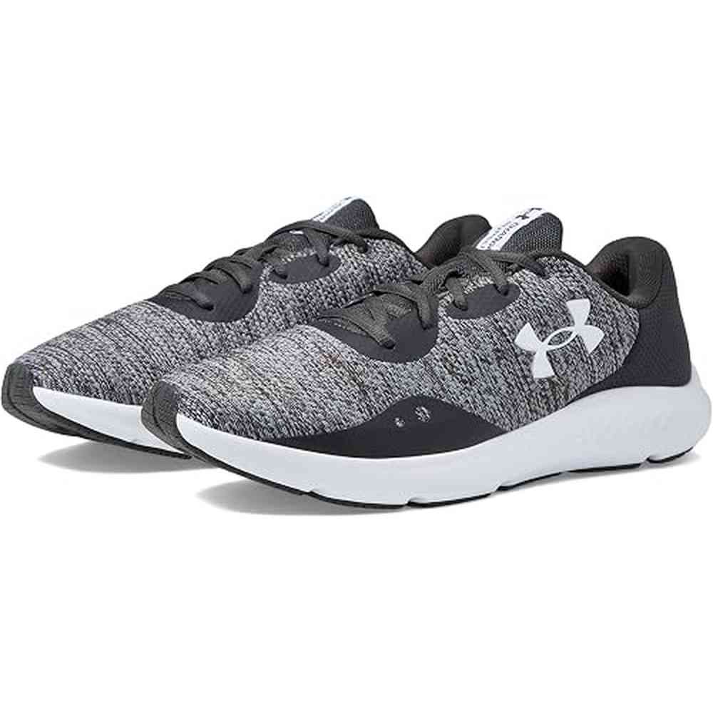 Under Armour Mens Charged Pursuit 3 Twist Grey/White