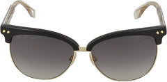 Jimmy Choo Clubmaster Sungl;asses For Women In Black