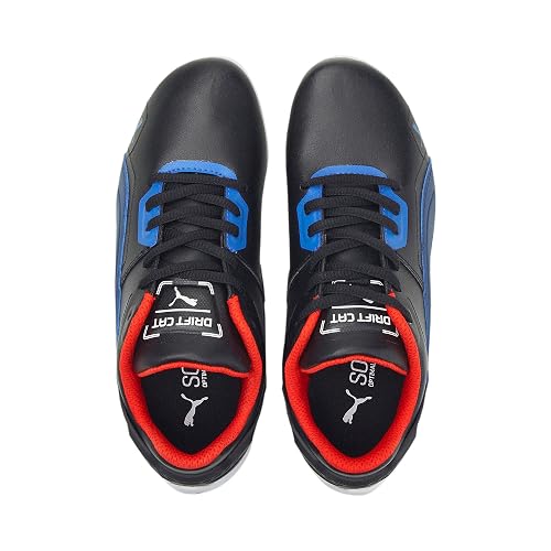 Puma Boys BMW Mms Drift Cat Delta Jr Sneakers In Black/Estate Blue