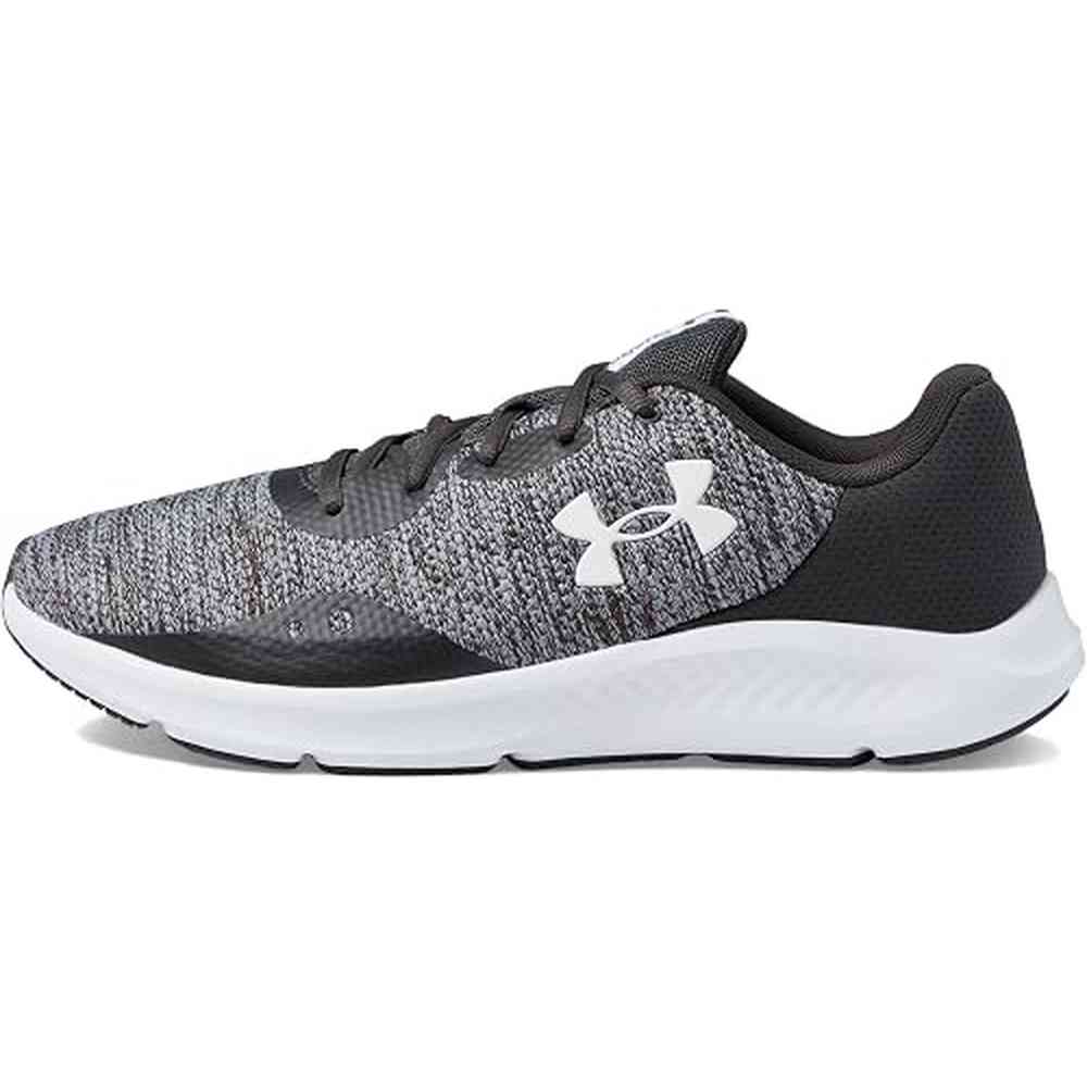 Under Armour Mens Charged Pursuit 3 Twist Grey/White