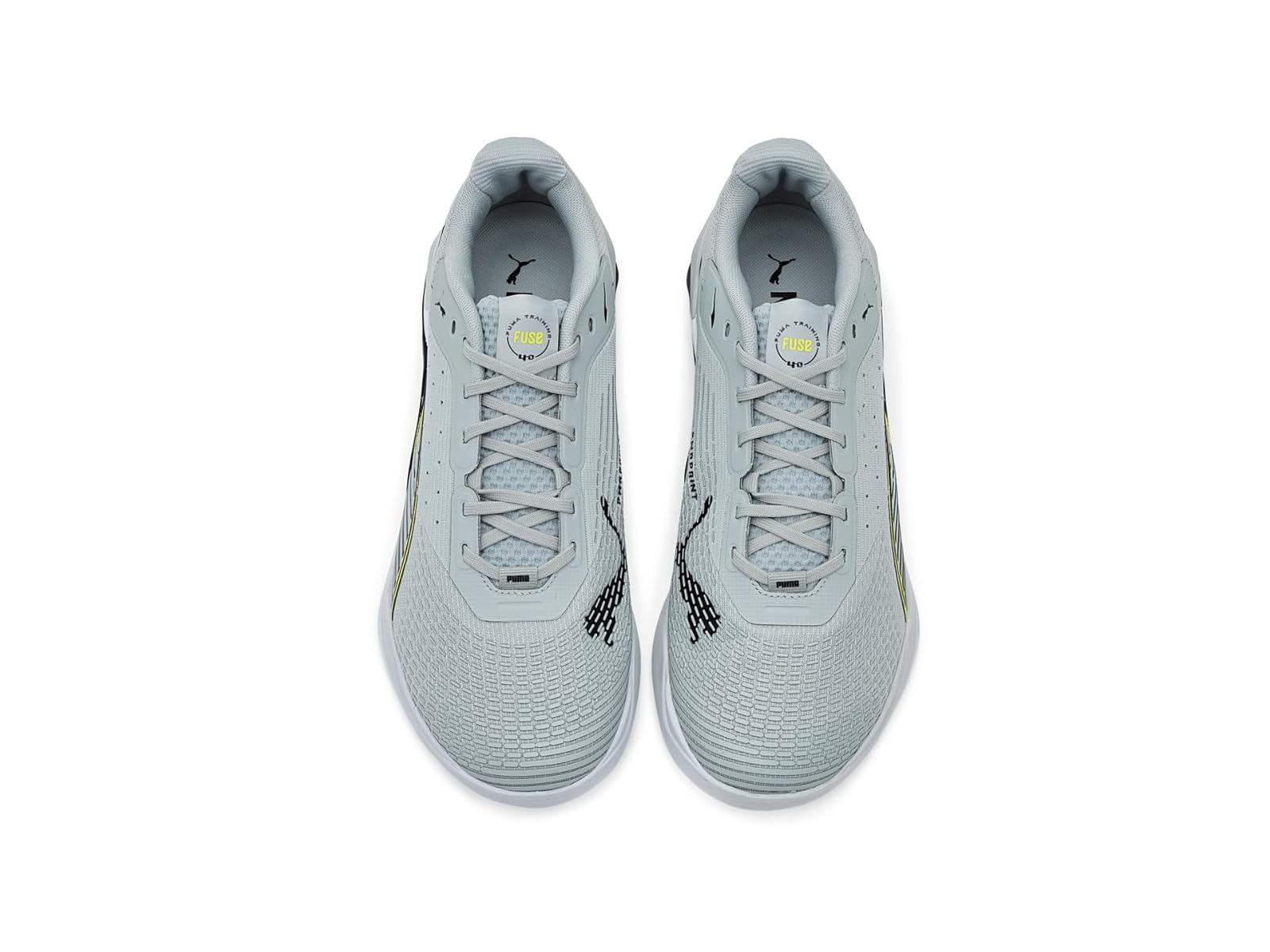 Puma Mens Fuse 4.0 Training Shoes In Grey And Black