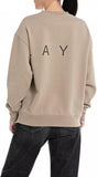 Replay Womens Sweatshirt In Sand