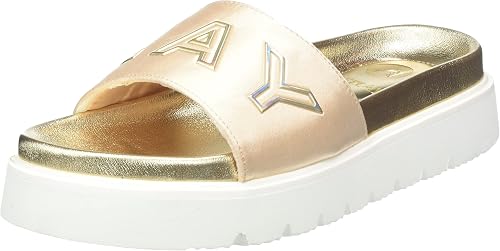 Replay Womens Muddy Shading Slides In Nude Multi