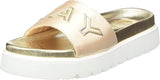 Replay Womens Muddy Shading Slides In Nude Multi