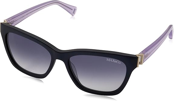 Max & Co Navy Frame Sunglasses For Women In Lilac