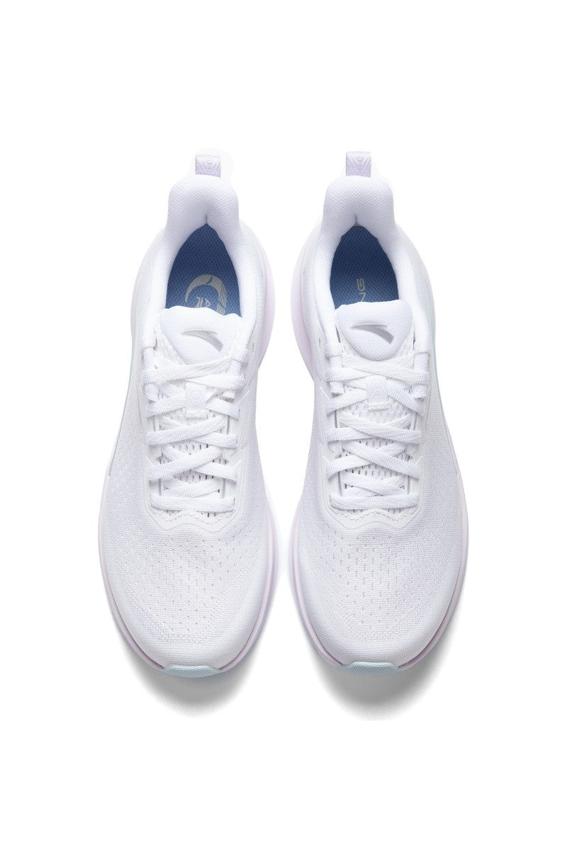 Anta Womens Flashlite Cool Running Shoes In White Multi
