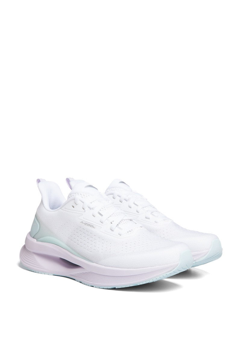 Anta Womens Flashlite Cool Running Shoes In White Multi