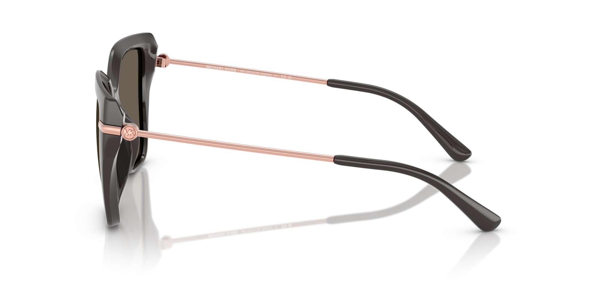 Michael Kors St.Barths Black And Rose Gold Sunglasses MK2231U