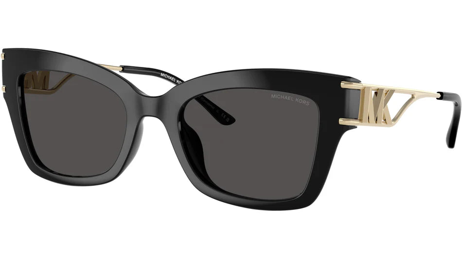 Michael Kors Black And Gold Sunglasses MK2237U