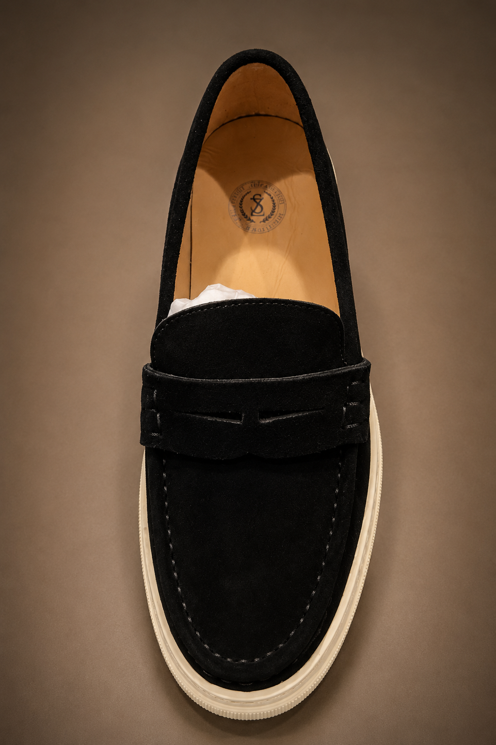 Zerga Mens Gerado Shoes In Black