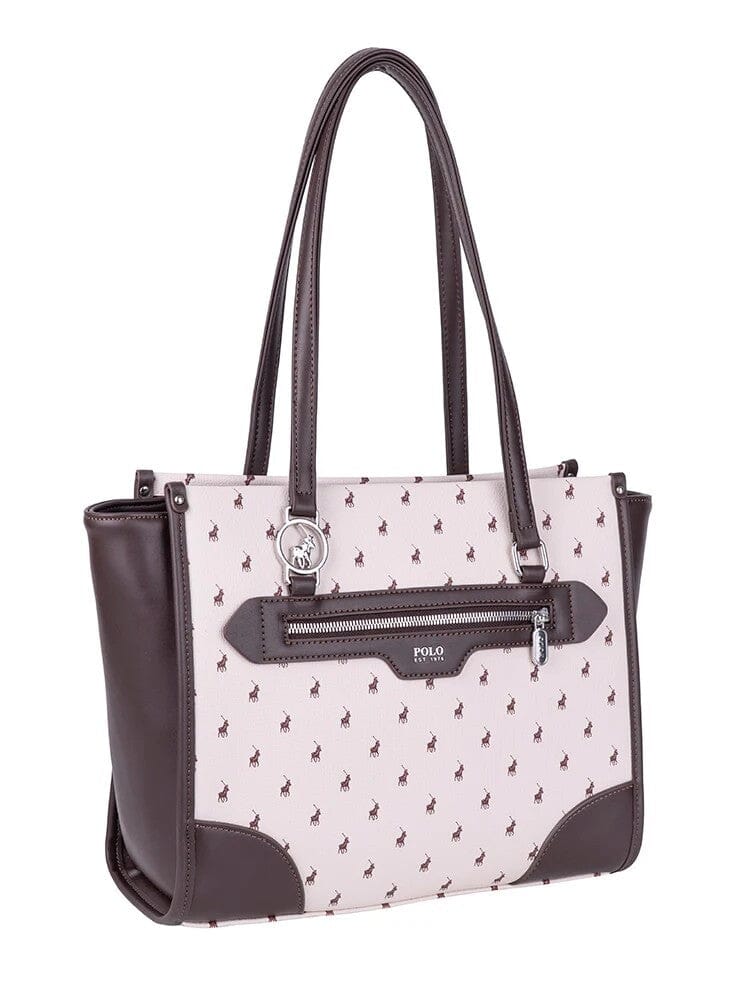 Polo Encore Tote Bag In Cream