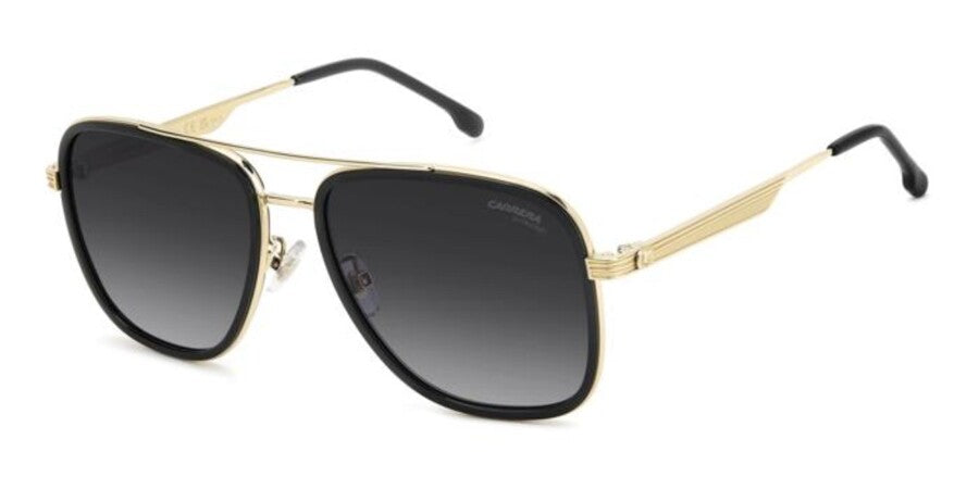 Carrera Pilot Sunglasses In Black & Gold