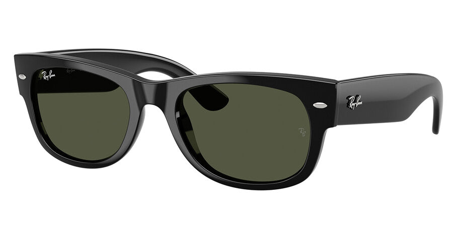 Ray-Ban Mega Wayfarer Unisex Sunglasses In Black