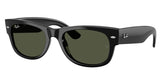 Ray-Ban Mega Wayfarer Unisex Sunglasses In Black
