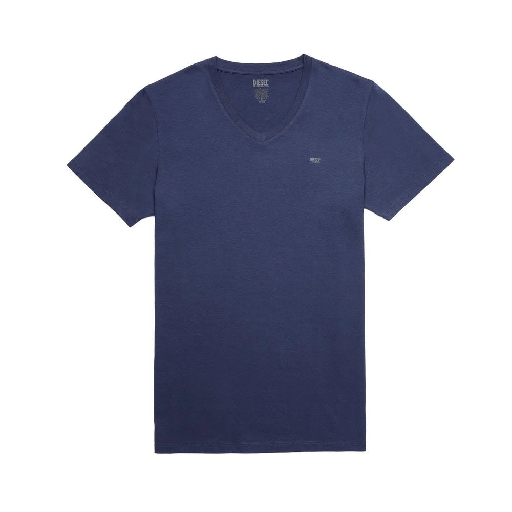 Diesel Mens Umtee Michael Tube 2 pack T-Shirt In Olive/Navy