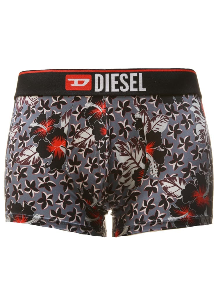 Diesel Mens D-Boxer Short In Floral Multi
