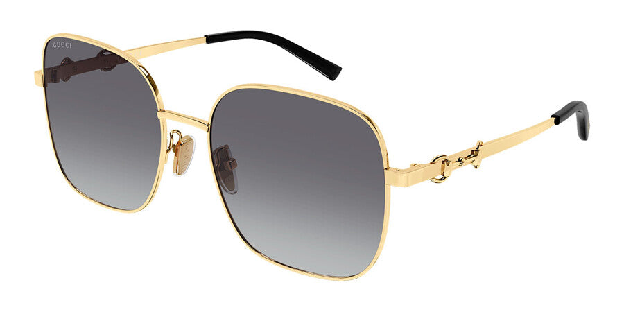 Gucci Womens Sunglasses In Gold