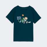 Puma Unisex Midnight T-Shirt In Petrol