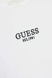 Guess Girls Crop Top In White