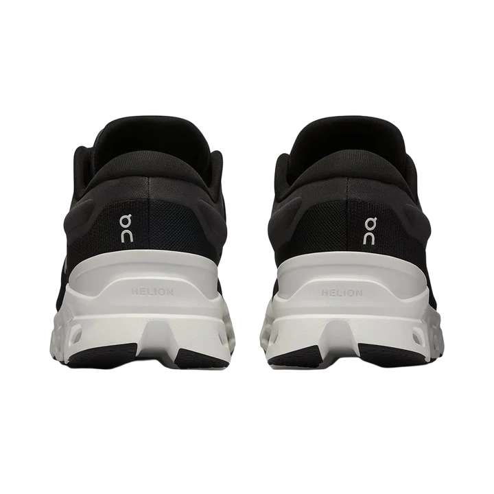 On Mens Cloudstratus 3.0 Shoes In Black & Frost