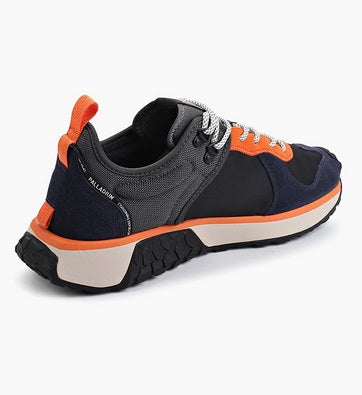 Palladium Mens Troop Runner Sneakers In Mood Indigo/Eiffel Tower