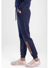 Sissyboy Ps30547 Multi-Coloured Bling Logo Sweat Pants