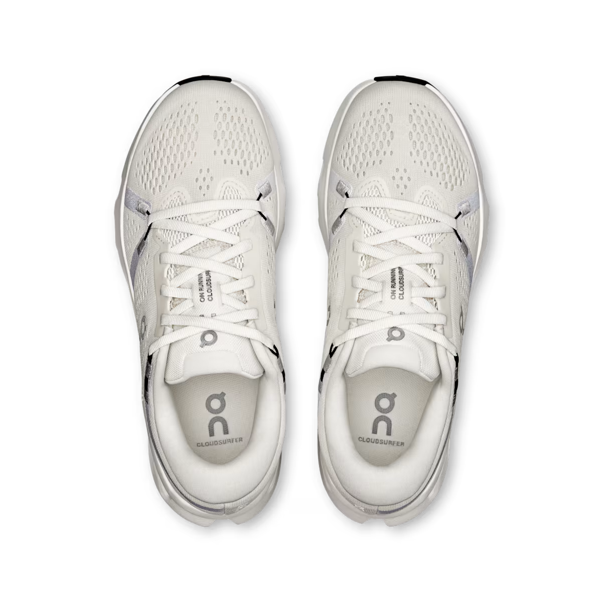 On Cloud Womens Cloudsurfer 2.0 Shoes In Ivory