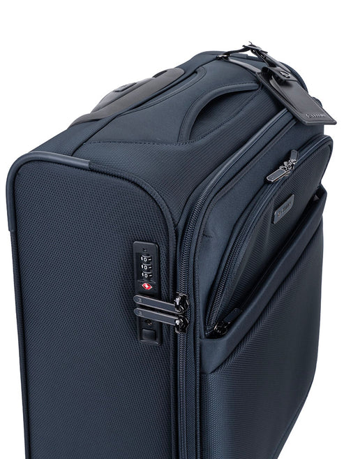 Cellini Microlite Soft Trolley Case In Midnight Blue