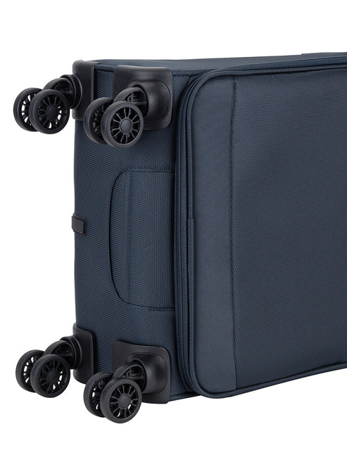 Cellini Microlite Soft Trolley Case In Midnight Blue