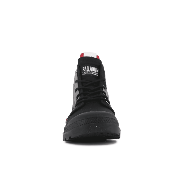 Palladuim Mens  Black Pampa Hi Dare Zip Shoes