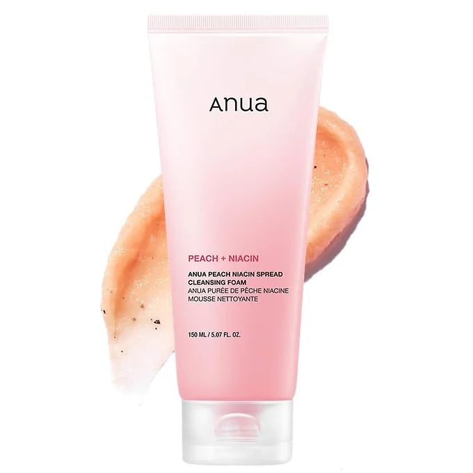Anua Peach Niacin Spread Cleansing Foam