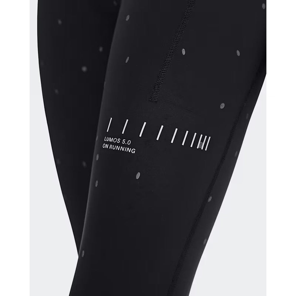 On Women Performance Tights Lumos In Black/Eclipse