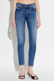 Diesel Womens L-Slandy L.32 Jeans In Denim Blue