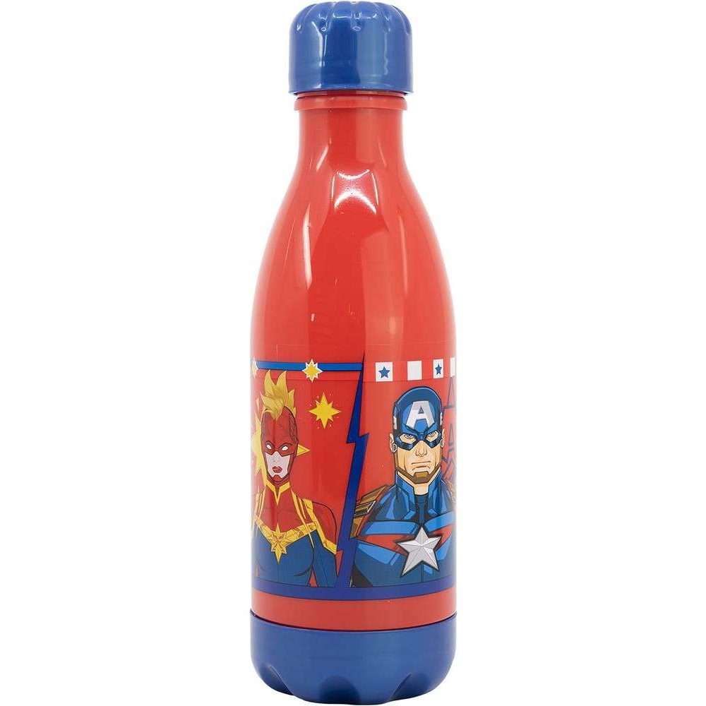 Avengers Daily Plastic Bottle In Red & Blue