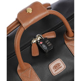 Brics Firenze Weekend Duffel Bag In Black/Tan