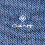 Gant Mens Cotton Pique Sweatshirt In Denim