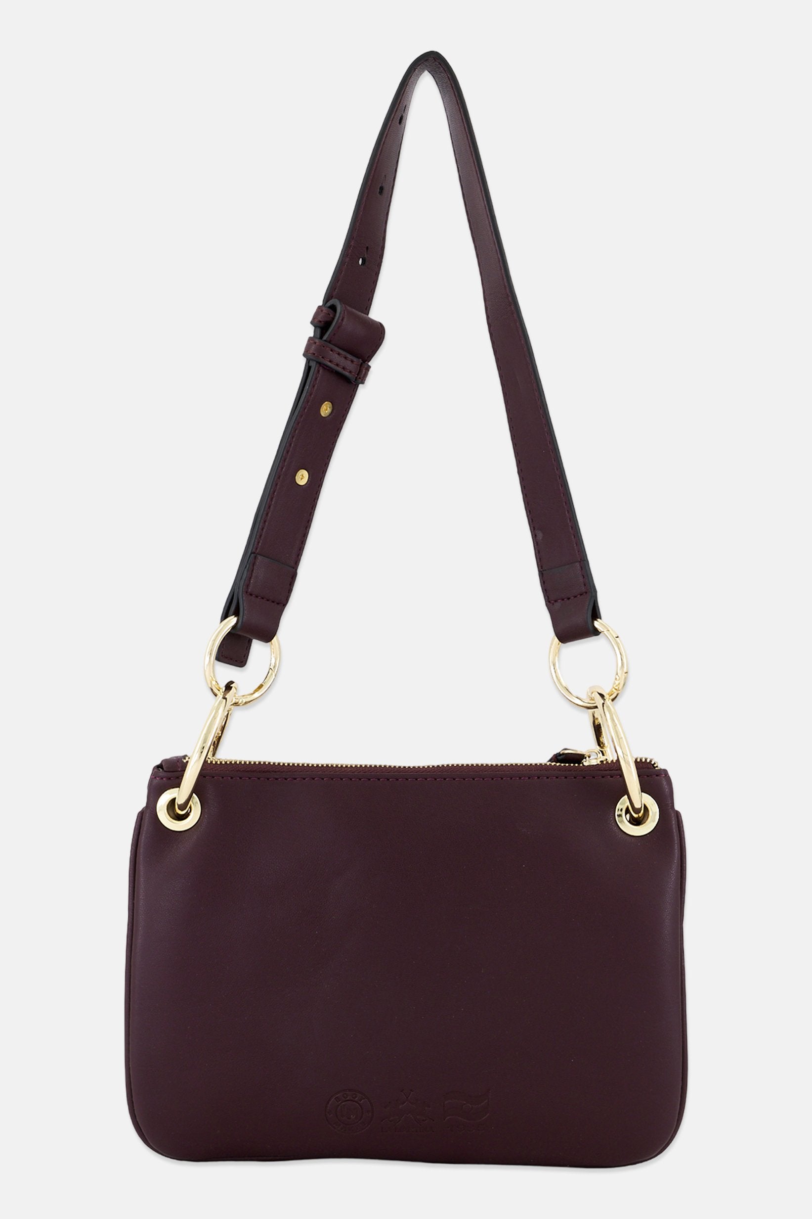 La Martina Alice Cross Body Bagn Maroon
