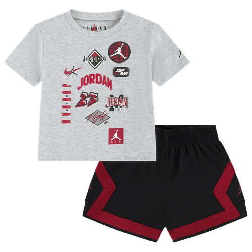 Jordan Boys Boys Jordan Dynasty Mesh Patch Set In Black And Grey