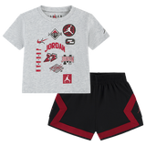 Jordan Boys Boys Jordan Dynasty Mesh Patch Set In Black And Grey