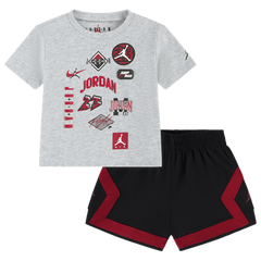 Jordan Boys Boys Jordan Dynasty Mesh Patch Set In Black And Grey