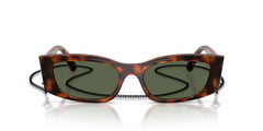 Vogue Rectangular Frame Sunglasses For Women In Brown