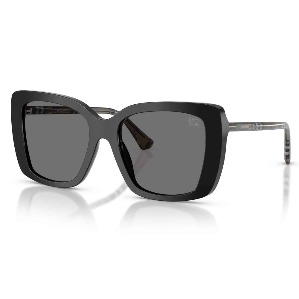 Burberry Womens Square Sunglasses In Black