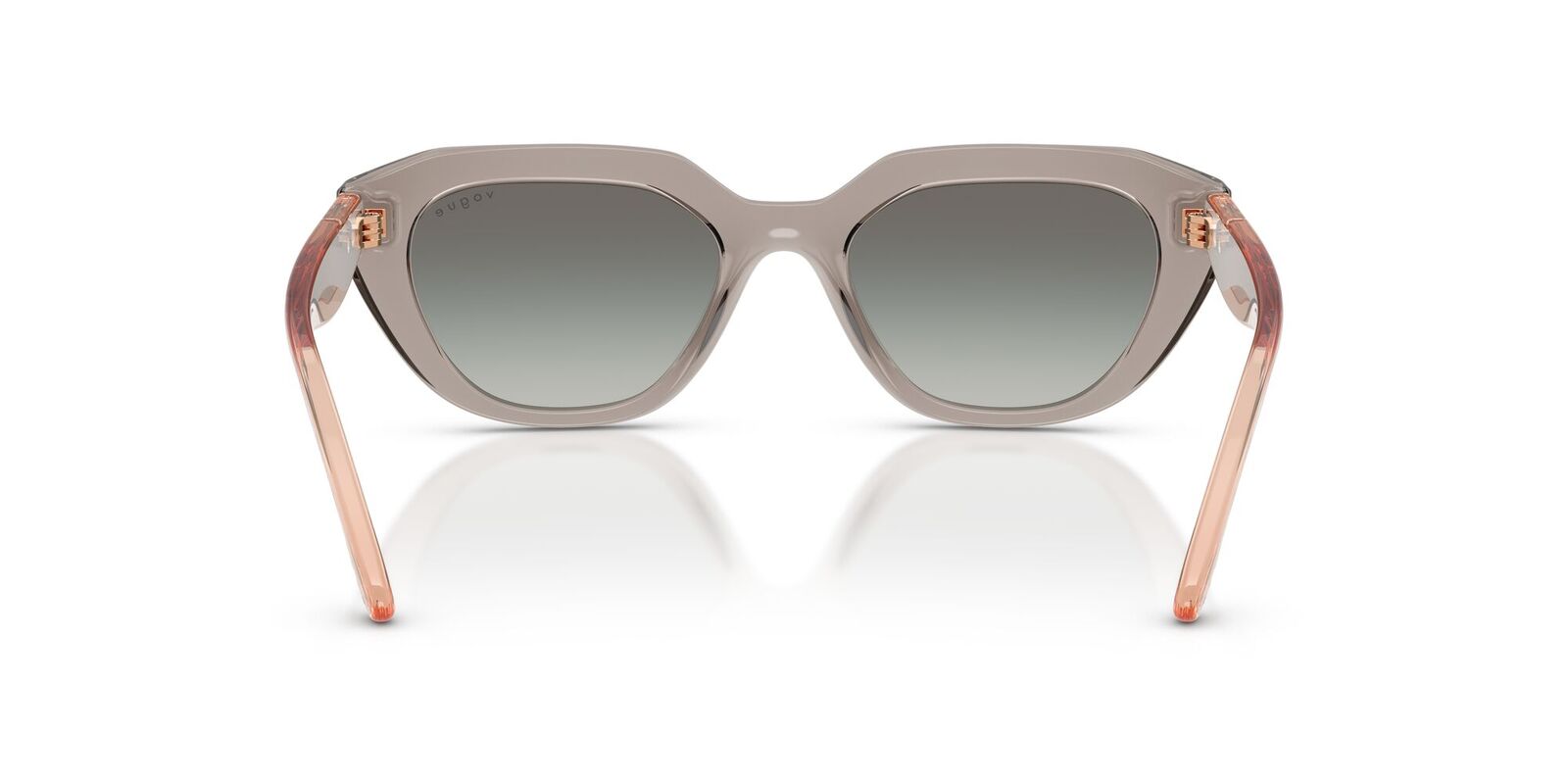 Vogue Womens Sunglasses In Milky Warm Grey