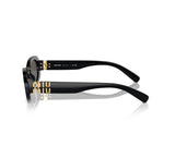 Miu Miu Womens Glimpse Sunglasses In Black