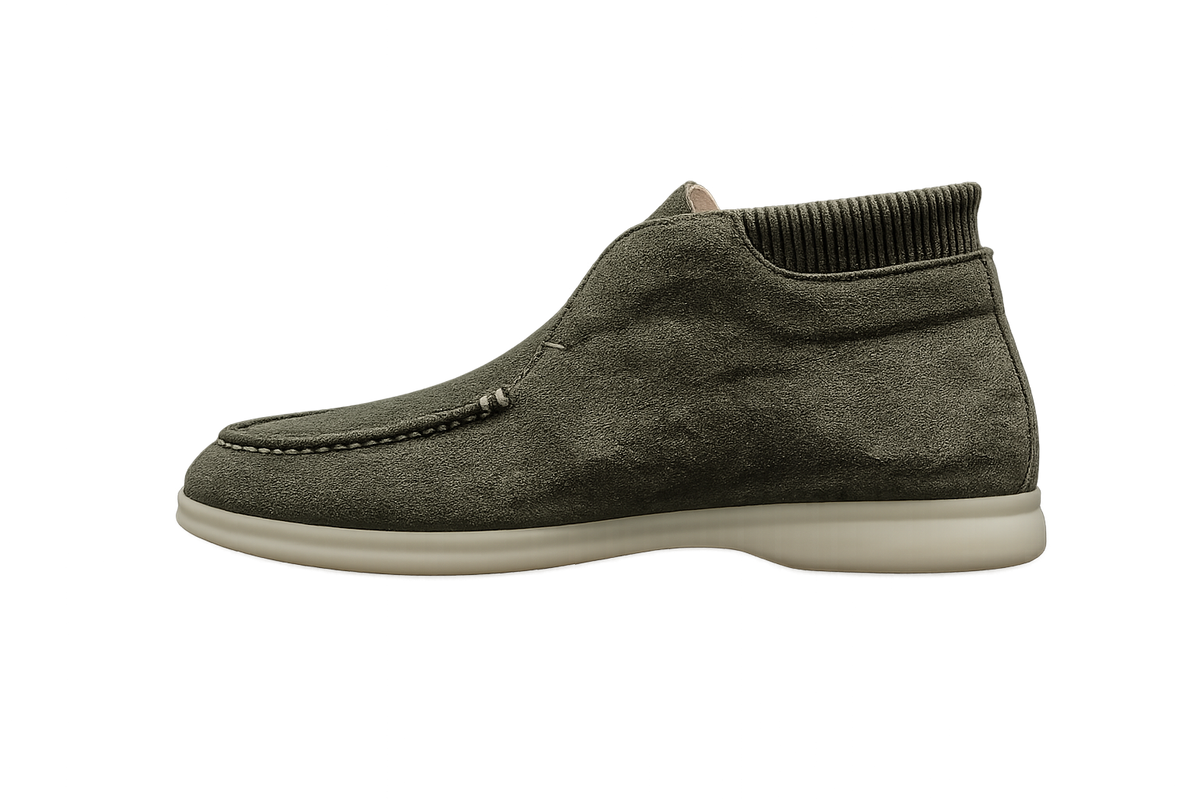 Zerga Mens Leonardo Shoes In Green