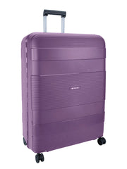 Cellini Safetech 4 Wheel Trolley Case Plum