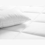 Cotton Co Luxury Microfiber Standard Pillow Inner 45x70 In White