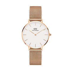 Daniel Wellington Ladies Rose Gold Mesh 32Mm Watch