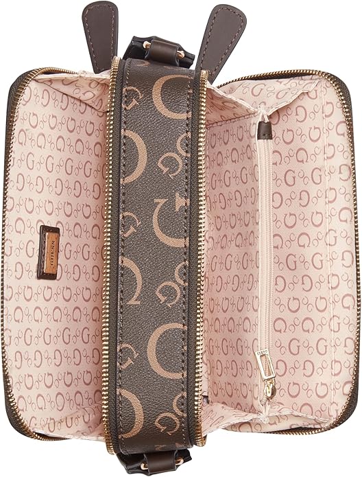 Guess Hg901970 Ahb Charlestown Mini Crossbody Brown