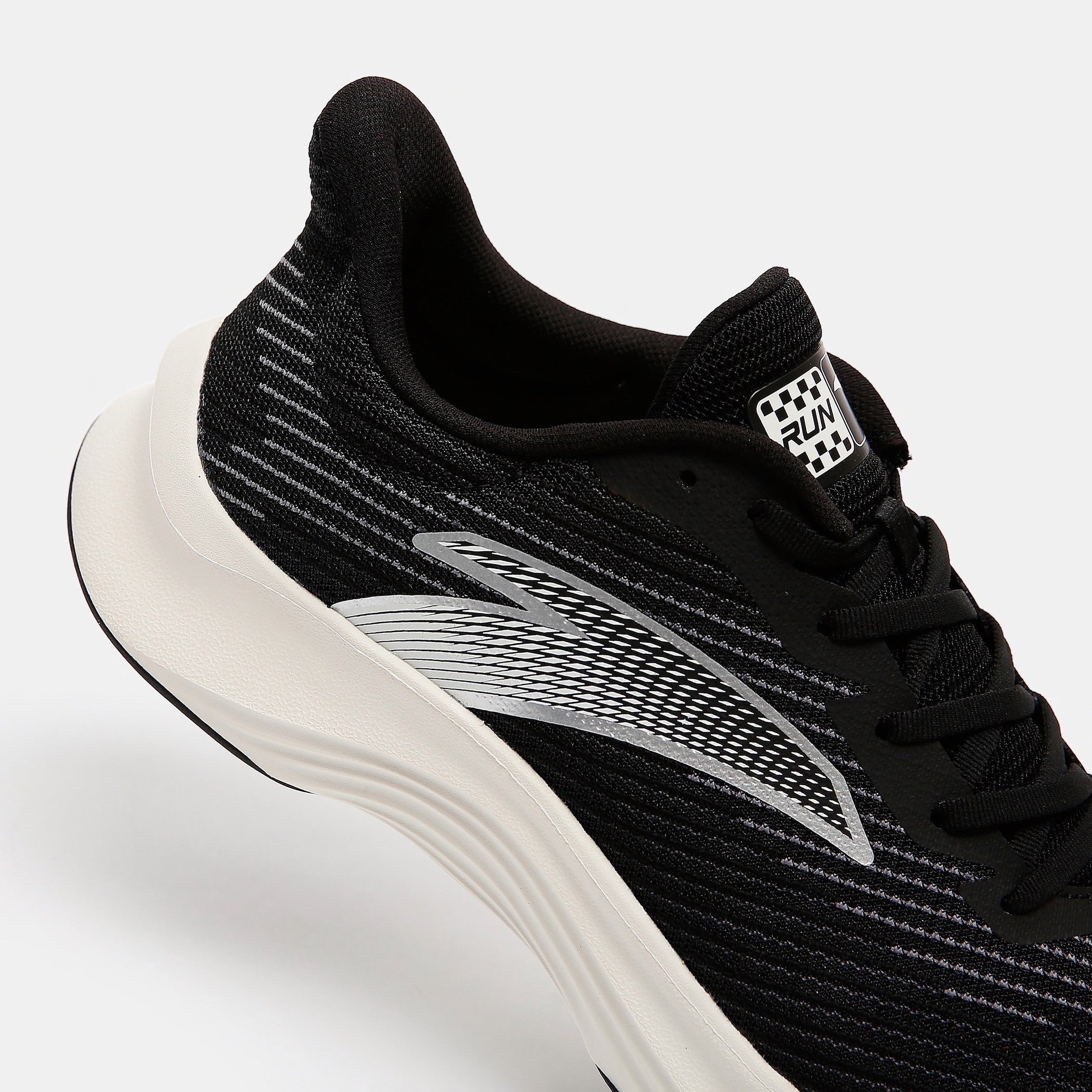 Anta Mens Running Shoes In Black & Grey